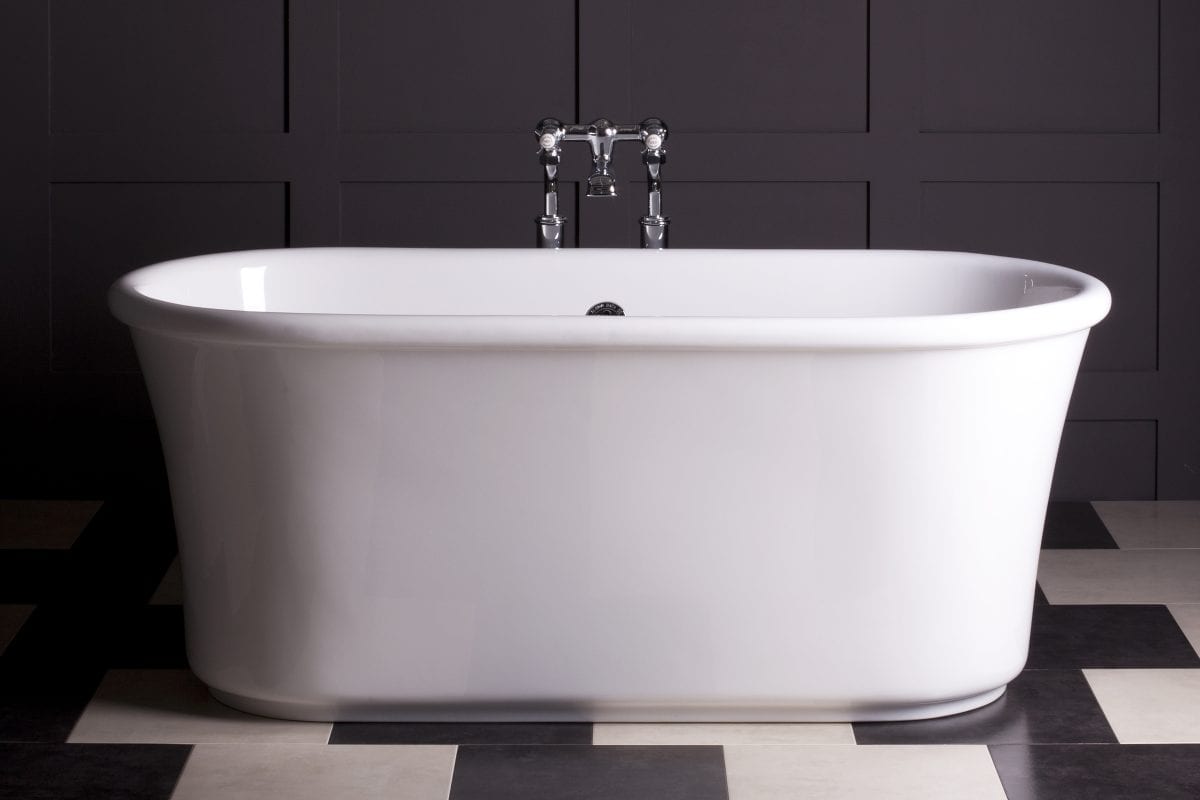 Albion's Copo Free Standing Bath tub - Front View
